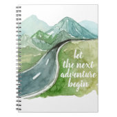 Die Wasserfarbenwelt Der nächste Abenteuer beginnt Notizblock (Vorderseite)