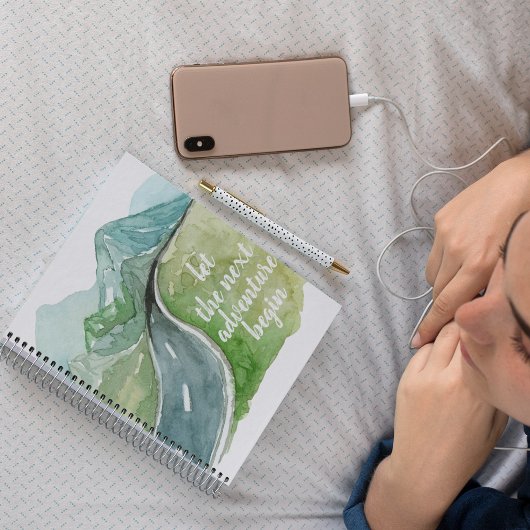 Die Wasserfarbenwelt Der nächste Abenteuer beginnt Notizblock