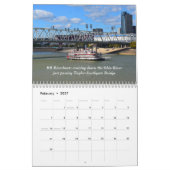 Die Wasserfront von Cincinnati/Newport Wall Calend Kalender (Feb 2027)