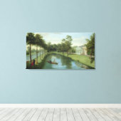 Die Wassergärten des Chiswick House Leinwanddruck (Insitu (Holzboden))