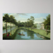 Die Wassergärten des Chiswick House Poster (Vorne)