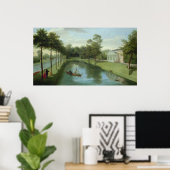 Die Wassergärten des Chiswick House Poster (Heimbüro)