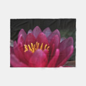 Die Wasserlilie Fleecedecke (Vorderseite (Horizontal))