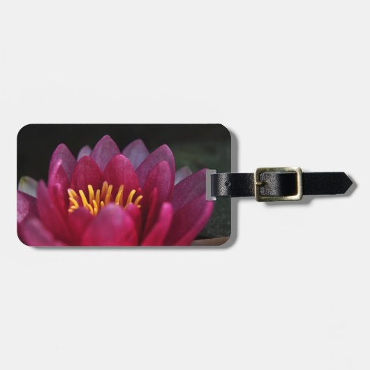 Die Wasserlilie Gepäckanhänger (Vorderseite horizontal)