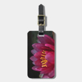 Die Wasserlilie Gepäckanhänger (Vorderseite vertikal)