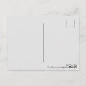 Die Wasserlilie Postkarte (Rückseite)