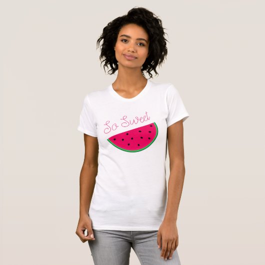 Die Wassermelone - So süß T-Shirt (Vorne ganz)