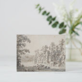 Die Wassermühle am Ford Postkarte (Stehend Vorderseite)