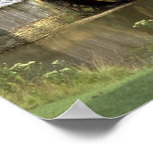 Die Wassermühle Poster (Ecke)