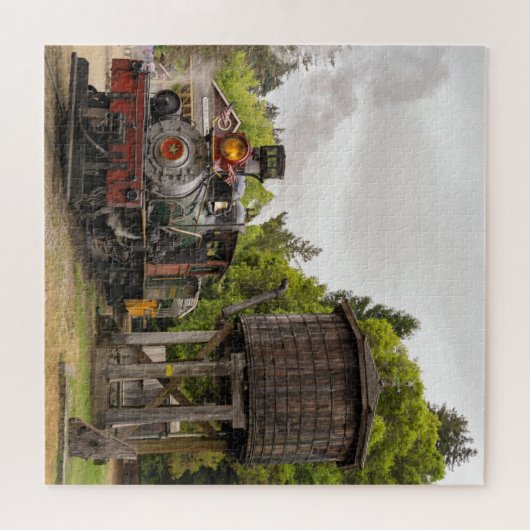 Die Wassertank füllen. Puzzle (Horizontal)