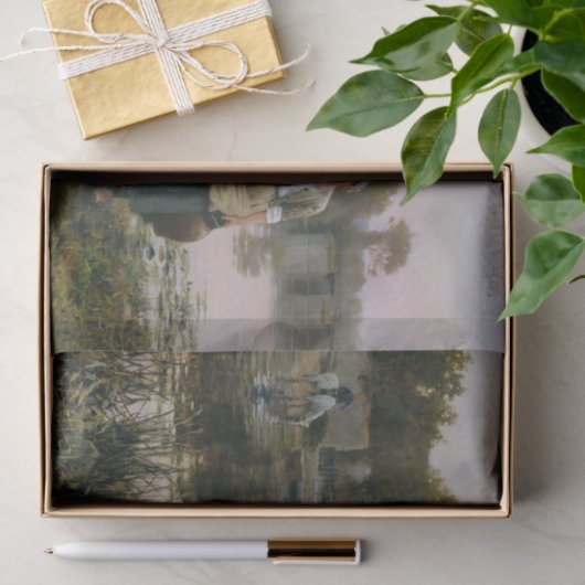 Die Wasserträger von Daniel Ridgway Knight Seidenpapier (Geschenk)