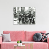 Die Wasserversorgung Leinwanddruck (Insitu (Wohnzimmer))