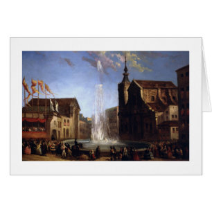 Die Wasserversorgung von Lozoya am Brunnen von