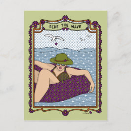 Die Wave_A_ Postkarte fahren