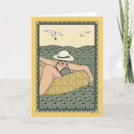 Die Wave_C_Greeting fahren Karte