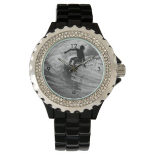 Die Wave Graustufen reiten Armbanduhr