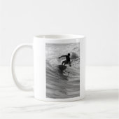 Die Wave Graustufen reiten Kaffeetasse (Links)