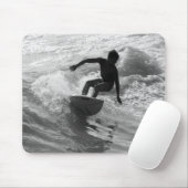 Die Wave Graustufen reiten Mousepad (Mit Mouse)