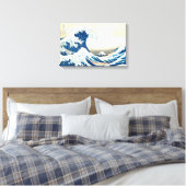 Die Wave Hokusai Berühmte japanische Reise schöne Leinwanddruck (Insitu (Schlafzimmer))