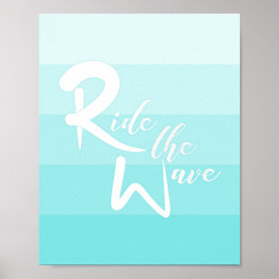 Die Wave Wall Art Poster