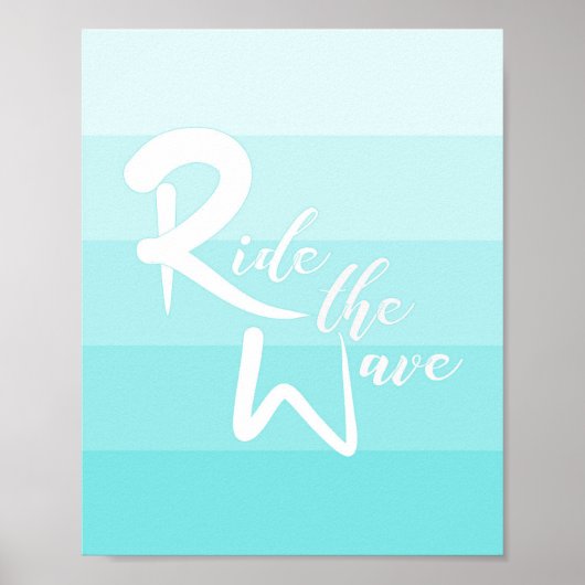 Die Wave Wall Art Poster (Vorne)