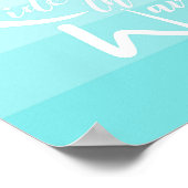 Die Wave Wall Art Poster (Ecke)