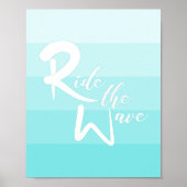 Die Wave Wall Art Poster (Vorne)