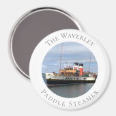 Die Waverley-Paddeldampfschiff Magnet (Vorderseite/Rückseite)
