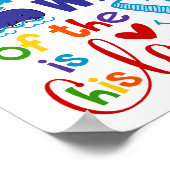 Die Waves sind größer als die Christlichen Kinder Poster (Ecke)