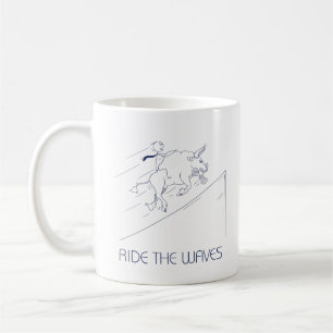 Die Waves-Tasse fahren Kaffeetasse