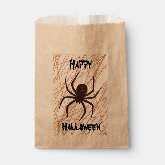 Die Web-Gunst der Spinne Geschenktütchen (Vorderseite)