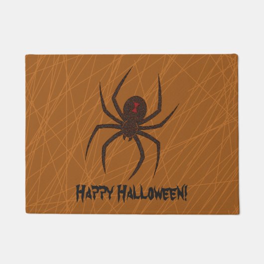 Die Web-Türmchen der Spinne Fußmatte (Vorderseite)