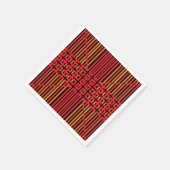 Die Weber-Papier-Servietten Serviette (Ecke)