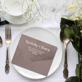 Die Website Minimalistisch Brown Sage Green All In One Einladung