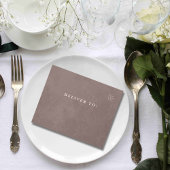 Die Website Minimalistisch Brown Sage Green All In One Einladung