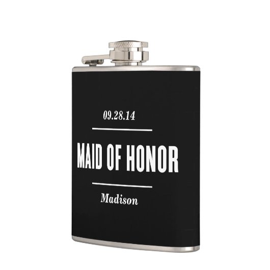 Die Wedding Flasche der Trauzeugin-| Flachmann (Links)