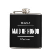 Die Wedding Flasche der Trauzeugin-| Flachmann (Vorderseite)