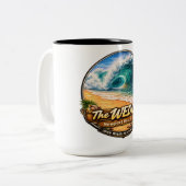 Die Wedge Kaffeetasse - John Minar Photography (Vorderseite Links)