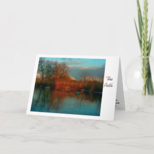 Die Weg-Ermutigung Karte