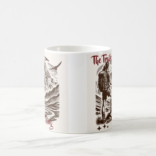 Die Wege rufen Kaffeetasse (Mittel)