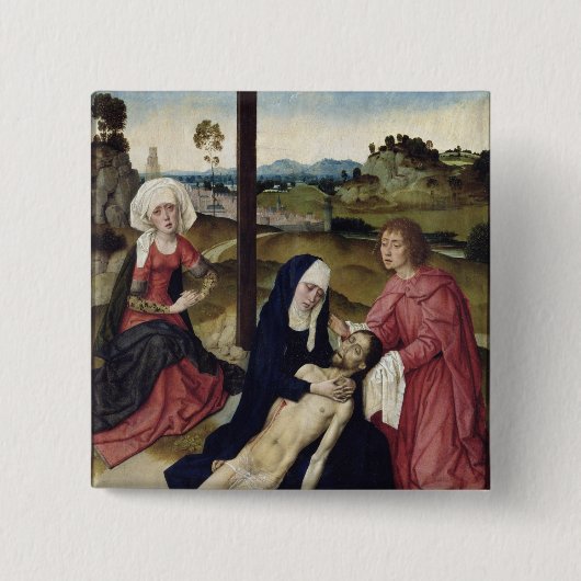 Die Wehklage, c.1455-60 Button (Vorderseite)