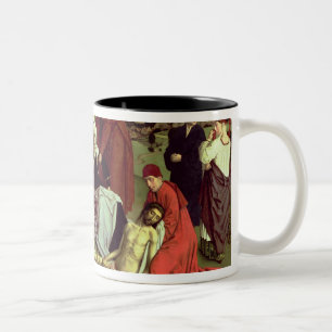 Die Wehklage über dem toten Christus Zweifarbige Tasse