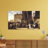 Die Wehrpflichten von 1807 Leinwanddruck (Insitu (Wohnzimmer))
