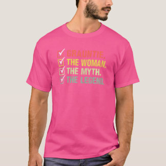 Die Weibchen grauntie die Frau den Mythos der Lege T-Shirt