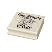 Die Weibliche Blick Medusa Gorgon Feministin Gummistempel (Stempel)