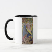 Die weibliche Toilette (Platte) Tasse (Links)