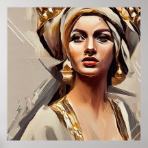 Die weibliche Wanddekoration, Königin von Sheba