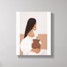 Die weibliche Wandkunst verkörpert Frauen und ihre