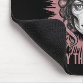 Die Weiblichkeit versteinert die Patriarchat Medus Mousepad (Ecke)