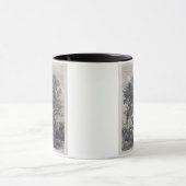 Die Weide (Radierung) Tasse (Zentrum)